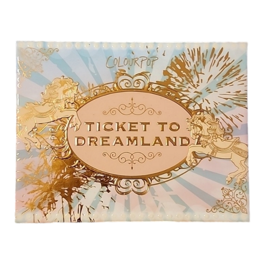 Color Pop Ticket To Dreamland eye shadow pallet